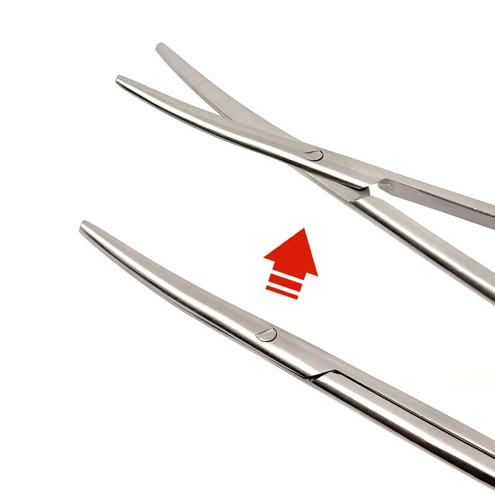 14Cm Tc Metzenbaum Curved Scissors Boost Precision In Tonsil Surgery Delicate Tissue Cutting Blunt Narrow Tips Ideal for Surgery