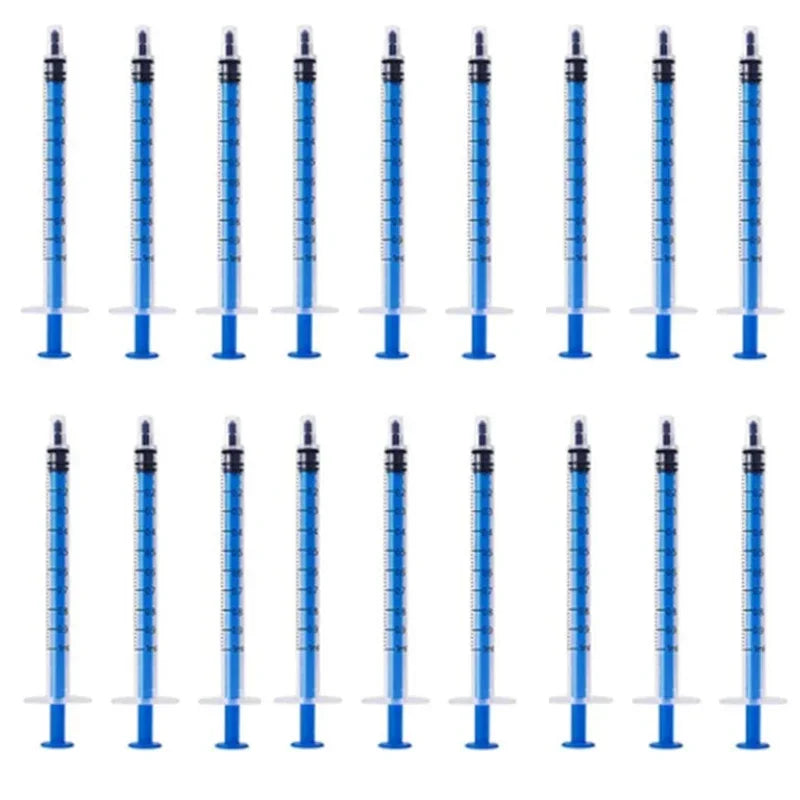 1ml-10ml Plastic Bulk Needle-Free Disposable Syringes Syringes Without Needle Syringe Glue Pet Feeding Needle Kitchen Tools