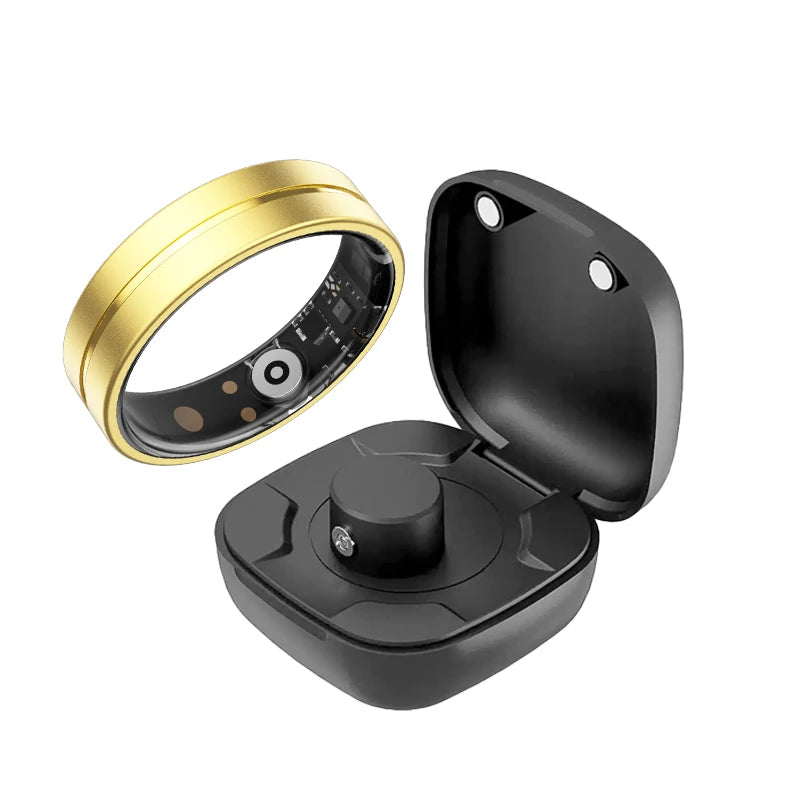 Smart Health Ring Comprehensive Monitoring Elegant Design Multi-Functional Sports Tracker IP68 Waterproof Rings for Women Men