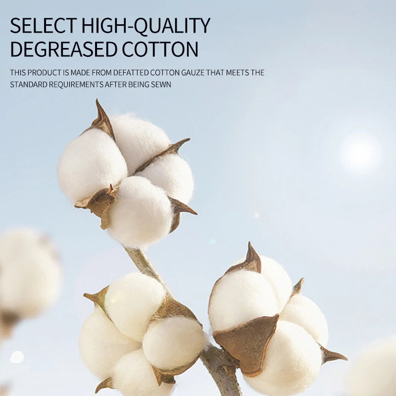 10/400pcs Sterile Medical Gauze Block Combat Hemostatic  Wound Dressing Sterile Medical Gauze Pad Wound Care Supplies