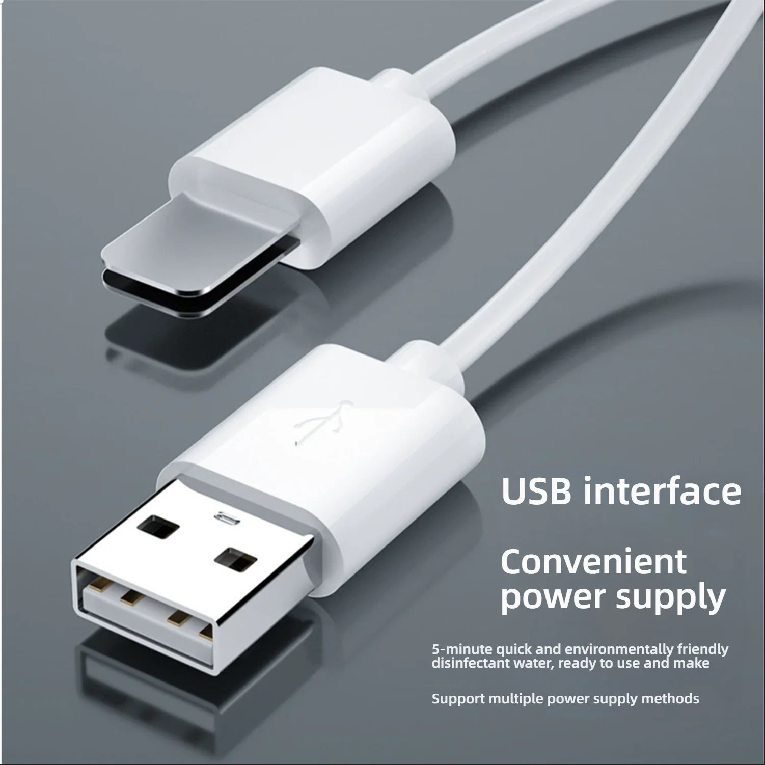 USB Portable Disinfectant Maker | Sodium Hypochlorite Generator | Homemade 84 Disinfectant Sterilizer | Instant Use