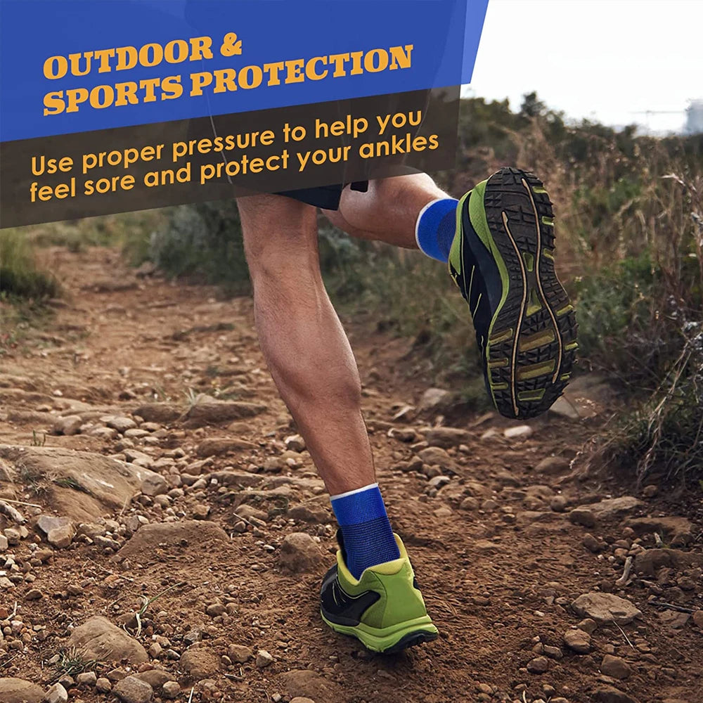 1Pair Elasticated Knee Blue Knee Pads Knee Support Brace Leg Arthritis Injury GYM Sleeve Elasticated Bandage Ankle Brace Support