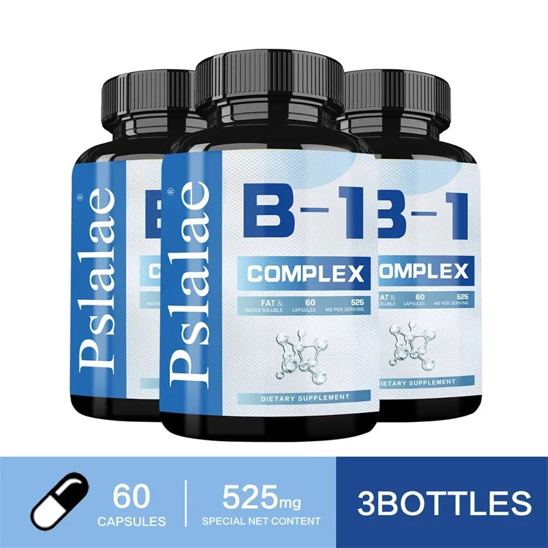 Vitamin B1 Complex - Improves Energy Levels, Boosts Metabolism, and Supports Nervous System HealthCapsule