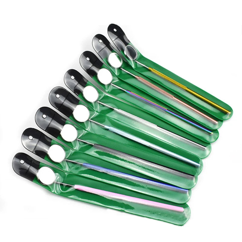 Dental Mouth Mirror Reflector Odontoscope Multifunction Checking Oral  Detachable Stainless Steel Handle 8 Colors