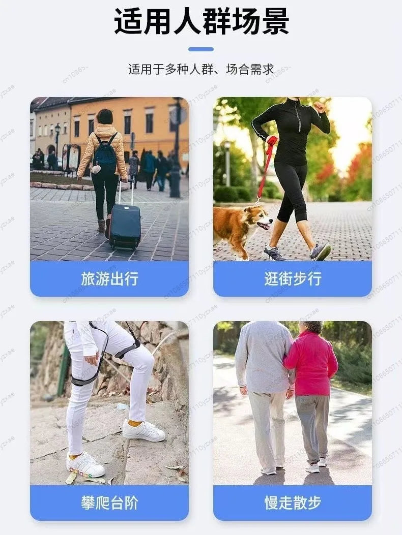 Walking Aid Power Walking Rehabilitation Walker Assisted Walking Exercise Assisting Leg Lifting and Climbing Assist 50% Mobility