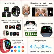 2025 Fashion New For Xiaomi AI Diagnosis NFC Smart Watch Men Women Blood Pressure Heart Rate IP68 Waterproof Health Track watch