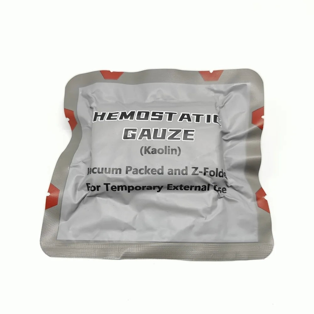 Medical Large Gauze Block Burn Sterile Degreased Gauze Piece Sterilized Gauze Compressed Hemostatic Gauze Bandage Emergency