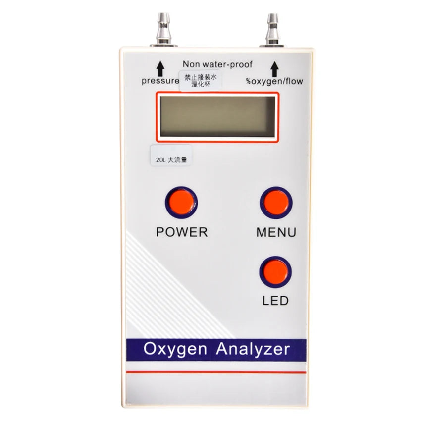 Oxygen Analyzer Professional Portable O2 Oxygen Concentration Meter Detector Flow Pressure detection meter gas detector