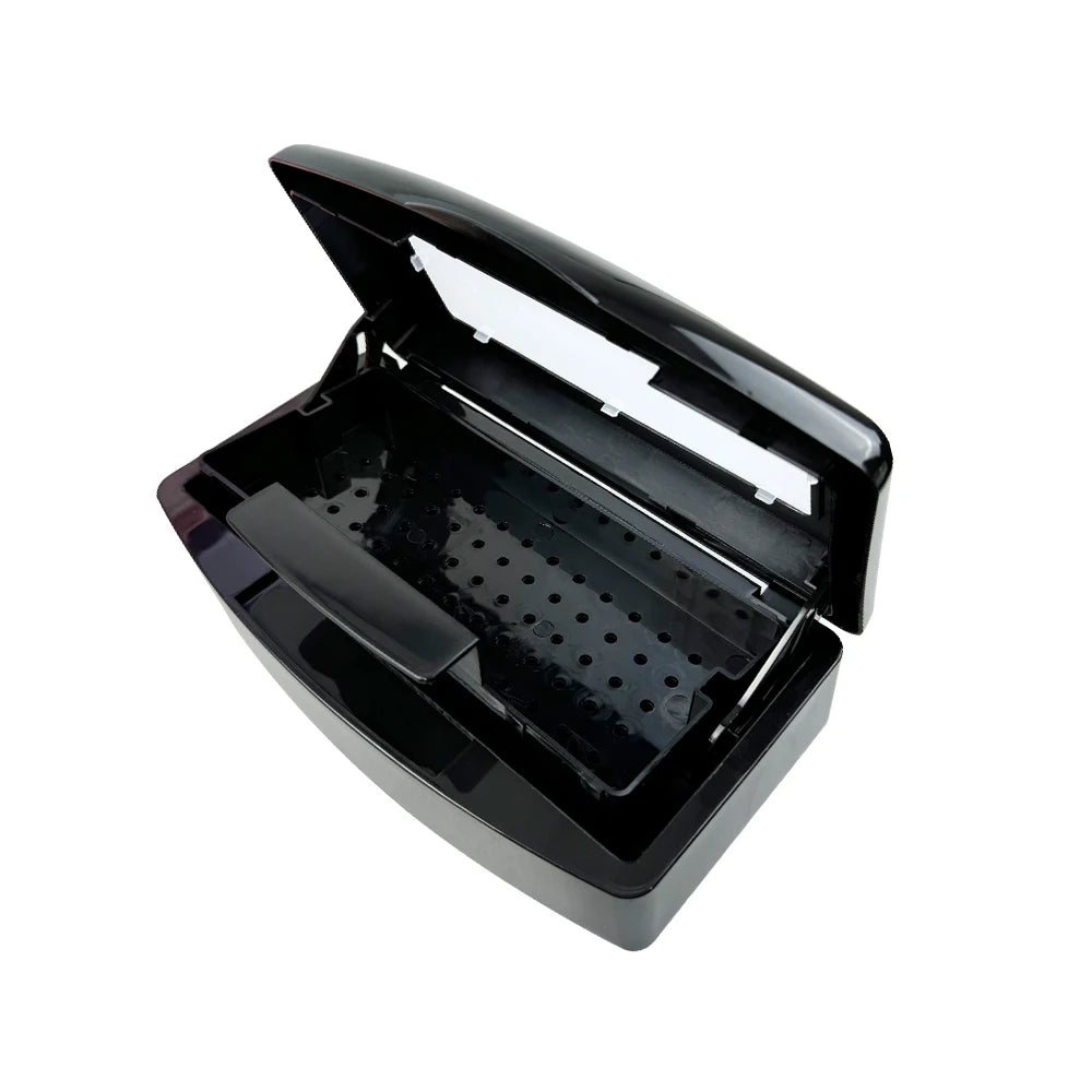 Dental Instrument Sterilizer Disinfection Box Manicure Nail Tools Tweezers Sterilizing Tray Surgical Pliers Cleaner Equipment