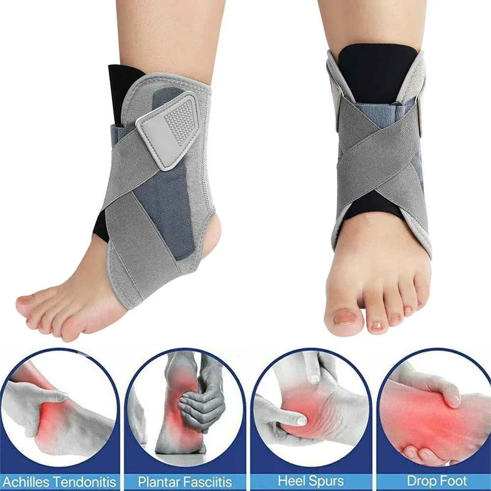 1PCS Sports Ankle Brace with Adjustable Straps for Moderate Lateral Ankle Sprain-for Basketball, Volleyball, Football, Tennis
