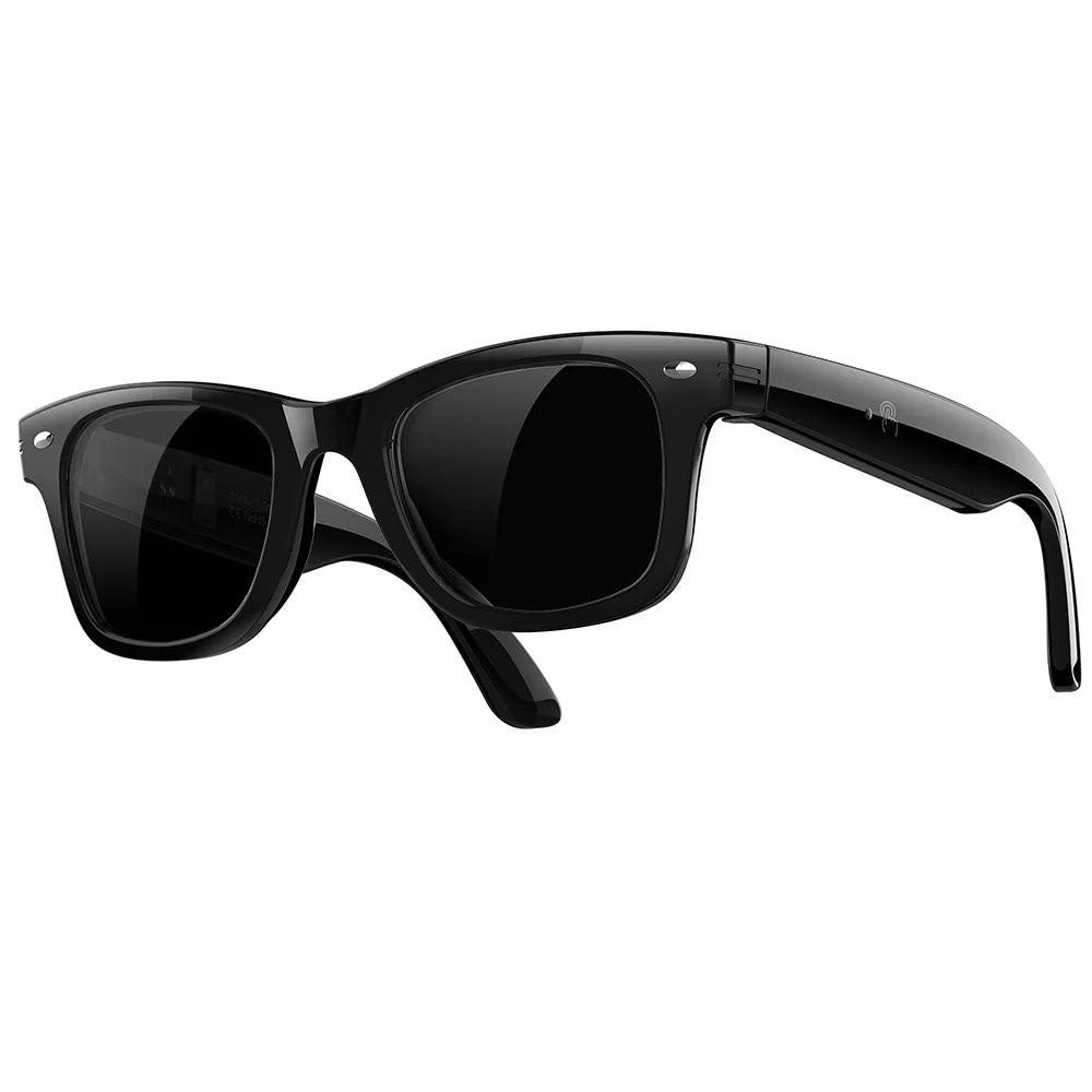 Newest Translation AI Intelligent Glasses Heart Rate Body Temperature Health UV Detection Sports Voice Assistant Call Sunglasses